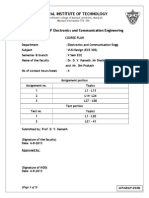 Course Plan VLSI Design July 2013