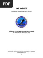 Download PROPOSAL KEGIATAN KEJUARAAN SEPATU RODA ALANIS CUP BATANG TAHUN 2013pdf by Budhy Utomo SN177053376 doc pdf