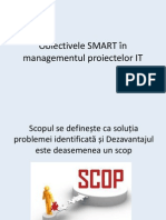 Obiectivele SMART În Managementul Proiectelor IT