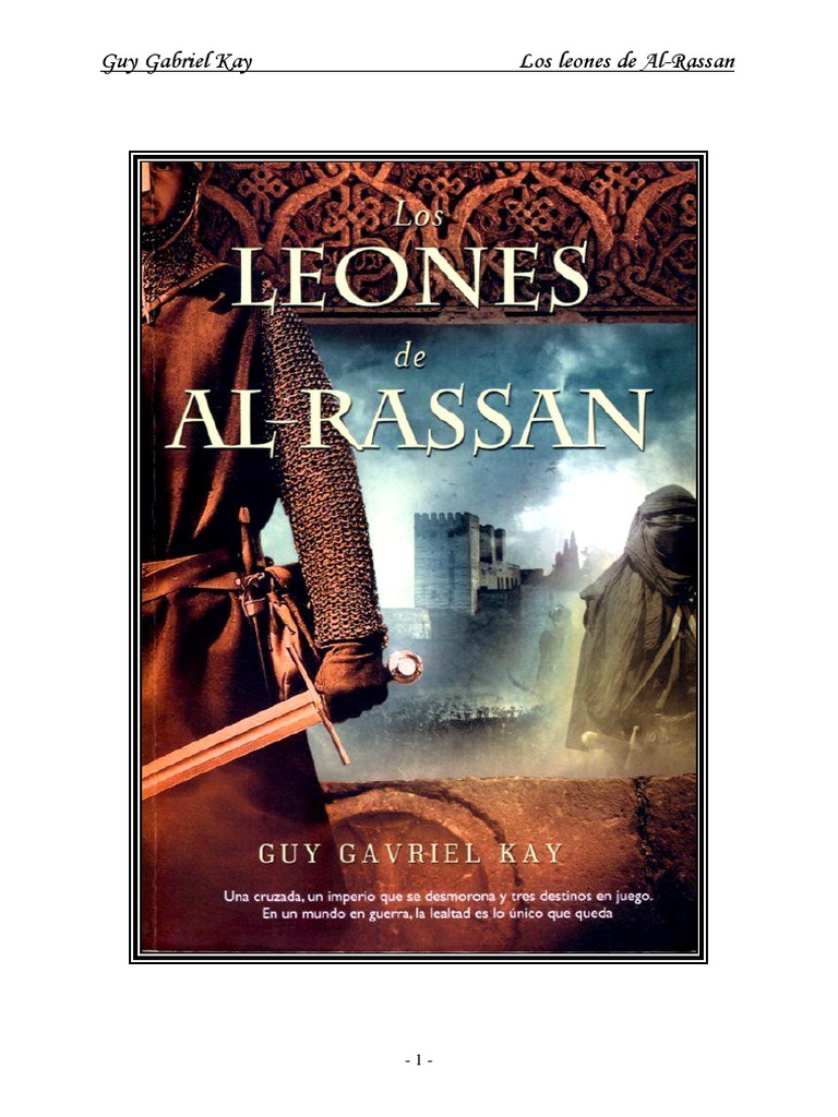 Los Leones de Al-Rassan - Guy Gavriel Kay | PDF | Novelas | Fantasía