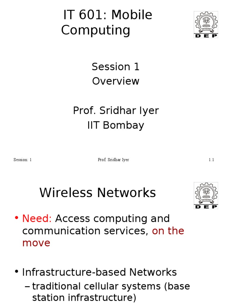 Mobile Coputing. | PDF | Mobile Computing | Wireless Lan