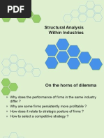 Structural Analysis Within Industries