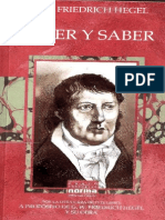 72778371 Hegel G W F Creer y Saber