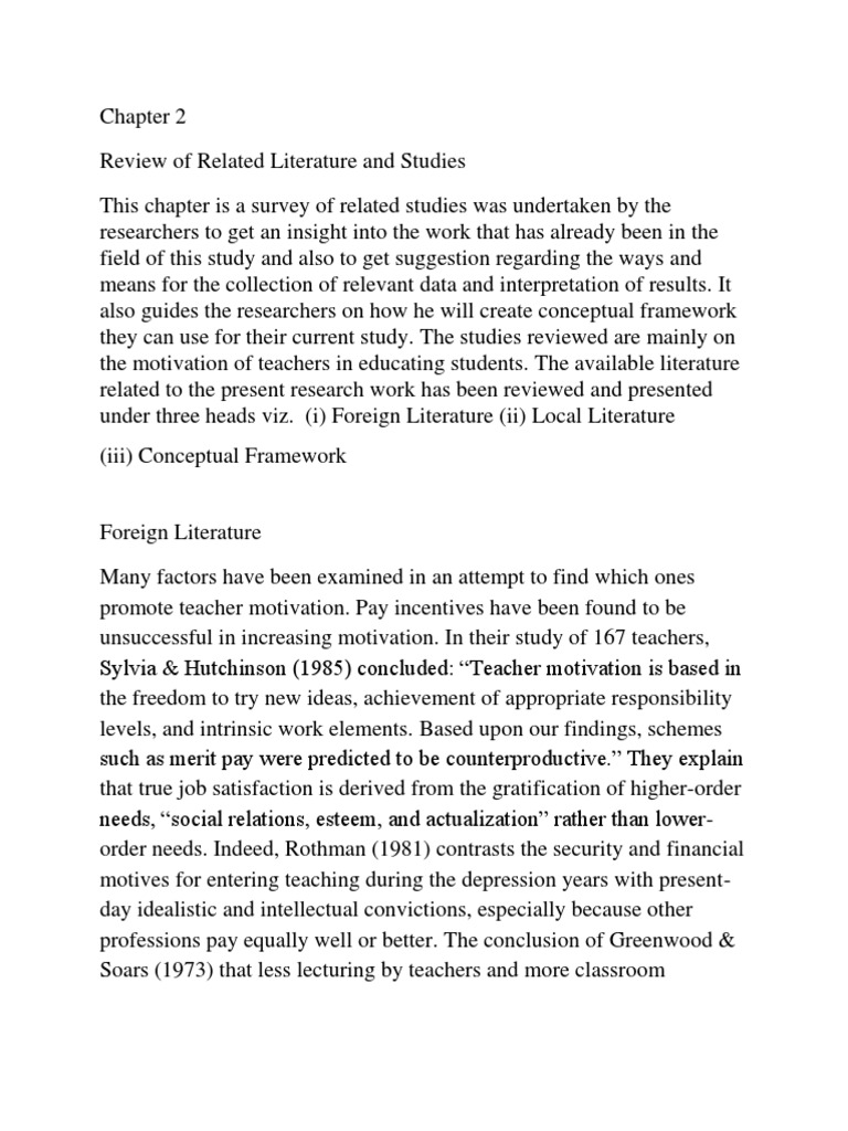 Chapter 2 Thesis New PDF Motivation Motivational