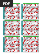 Pokémon Type Chart (Index Card-Sized, 4-6 Per Page) - Now With X/Y