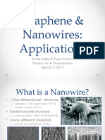 Graphene and Nanowires - Petar Petrov and Kevin Babb