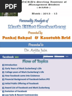 Mark Zuckerber's Personality Analysis