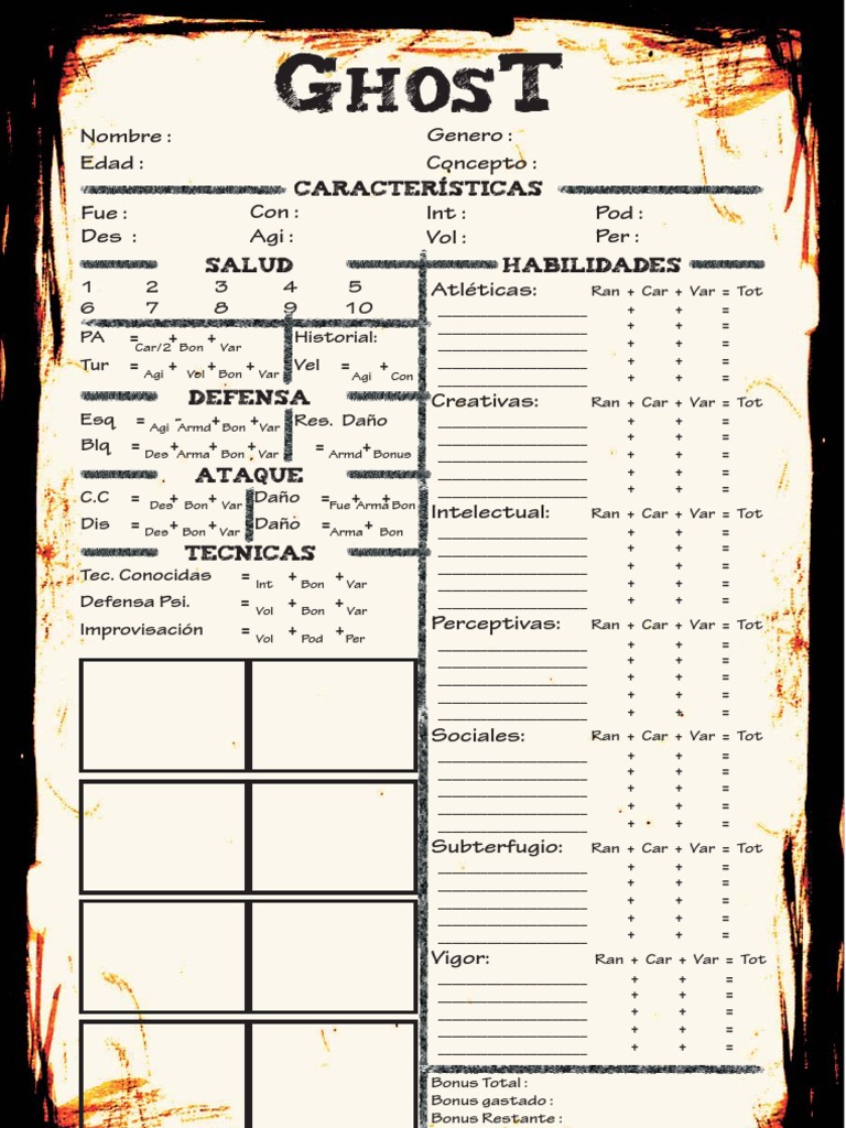 Ghost HPJ | PDF