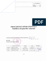 PO-SRU-01 Procedura Operationala Stabilirea Drepturilor Salariale