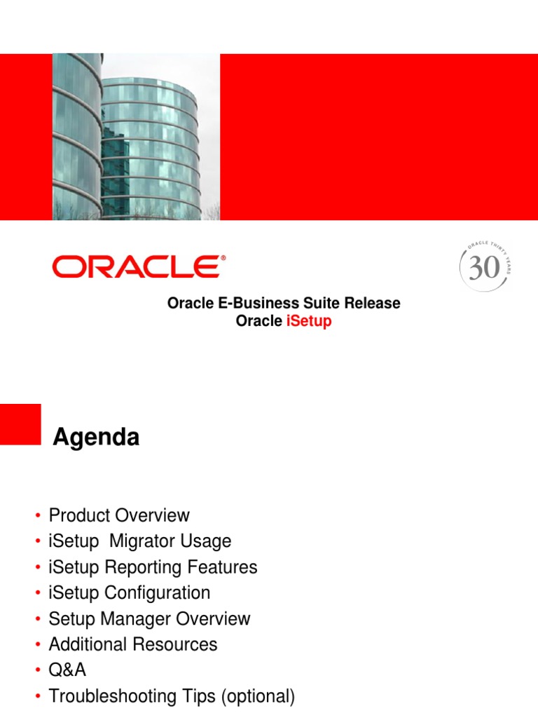 Oracle Isetup Overview | PDF | Oracle Database | Proprietary Software