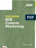 B2B Content Marketing: The Grande Guide To