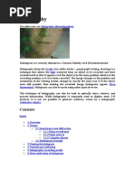 Download Holography by manoj kumar SN17708772 doc pdf