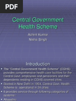 Central Government Health Scheme