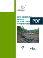 Environmental Issues in Golf Course Construction (SGEG 2005)