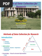 Download Methods of Data Collection for Research PPT by abhijeetanand2010 SN177091454 doc pdf