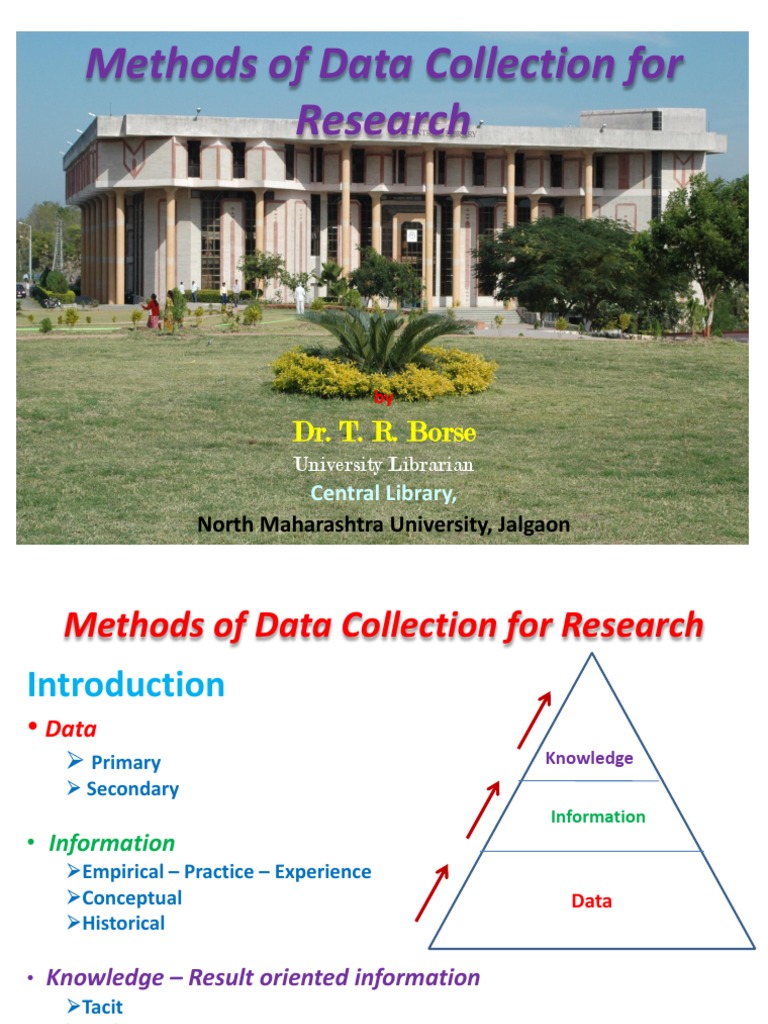 Methods of Data Collection For Research | PDF | Observation | Interview