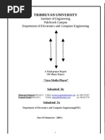 Java Media Player Report