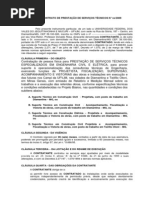 MINUTA DE CONTRATO DE PRESTAÇÃO DE SERVIÇOS TÉCNICOS N