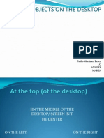 Placings Objects On The Desktop