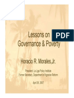 Governance and Poverty (2007)