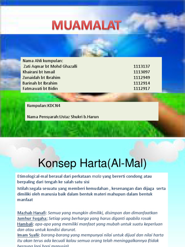 Konsep Harta Al Mal Pdf