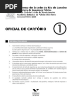 Fgv 2008 Pc Rj Todos Os Cargos Pcrj 2008 Prova