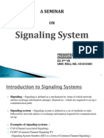 Signaling System: A Seminar