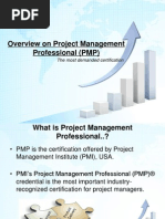 Overview On Project Management Professional (PMP) : The Most Demanded Certification