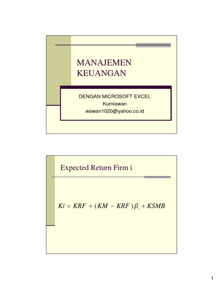 Tanya Jawab Soal Manajemen Keuangan