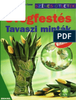 Színes Ötletek 93 - Üvegfestés Tavaszi Minták