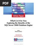 Download Exploring the Benefits of SQL Server 2008 by Carl Sawatzky SN17713123 doc pdf