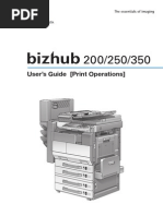 Konica Minolta Bizhub-350-250 Um Print 2-0-0