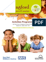 Chingford Children's Centre Activity Autumn 2013 - Revision 3
