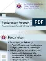 Pendahuluan Forensik TI