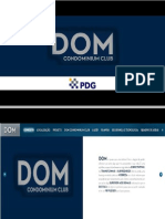 DOM CONDOMINIUM CLUB  PDG VENDAS tel. (21) 7900-8000