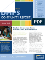October 2013 DMPS Community Report