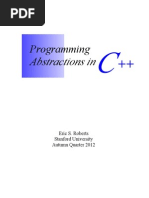 Programming Abstractions in C++: CS106B Reader