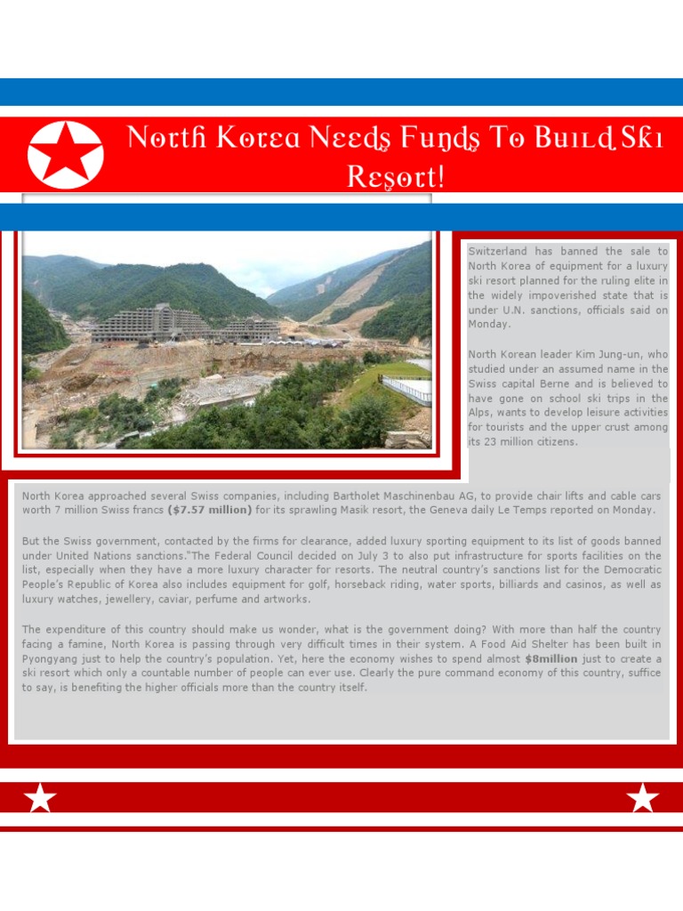 DPRK Ski Resort | PDF