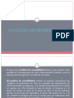 Analisis de Sensibilidad