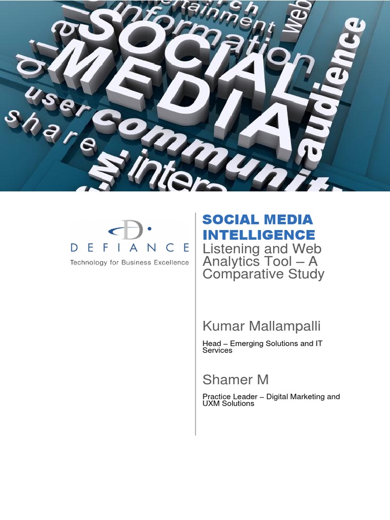 Social Media Listening Tool A Comparative Study | PDF | Social Media ...