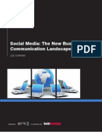 Social Media - New Business Communication Landscape