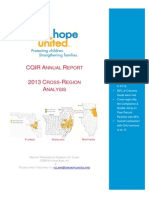 One Hope United 2013 CQIR Annual Report - Cross Region