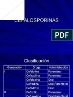 CEFALOSPORINAS