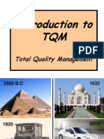 Introduction To TQM: Total Quality Management