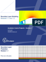 Boundary Layer Modeling: Modules 1.1 and 1.2