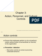 Action, Personnel, and Cultural Controls