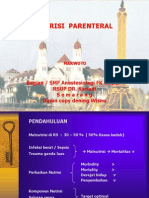 Nutrisi Parenteral: Bagian / SMF Anestesiologi FK UNDIP RSUP DR. Kariadi Semarang Dipun Copy Dening Wisnu