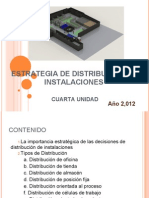 Estrategias de Distribucion de Instalaciones