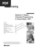 VB.net - Module 5_Object-Oriented Programming in Visual Basic .NET