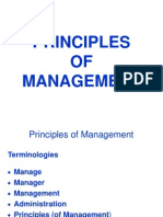 Principles of Management PIMSAT